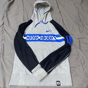 Women’s Nike Gray Duke Blue Devils Hoodie